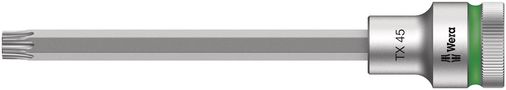 8767 C HF TORX® Zyklop bit socket with 1/2" drive with holding function, TX 45x140.0, Wera 05003855001