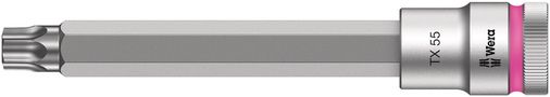 8767 C HF TORX® Zyklop bit socket with 1/2" drive with holding function, TX 55x140.0, Wera 05003857001