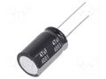 Capacitor: electrolytic; THT; 47uF; 400VDC; Ø16x25mm; Pitch: 7.5mm PANASONIC EEUED2G470