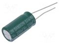 Capacitor: electrolytic; THT; 2200uF; 16VDC; Ø10x20mm; Pitch: 5mm SAMXON GK2200/16