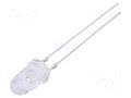 LED; blue; 5mm; 4200÷5800mcd; 30°; Front: convex; 2.9÷3.4VDC; 102mW OPTOSUPPLY OSB5SA6231A
