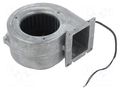 Fan: AC; blower; 115VAC; 117.5x116.5x80mm; ball; Len: 300mm; Ø: 85mm EBM-PAPST G2S085-AA19-15