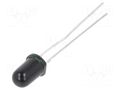 PIN photodiode; 5mm; THT; 940nm; 80°; 5nA; convex; black EVERLIGHT PD333-3B/H0/L2