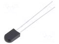 Phototransistor; THT; 5mm; λp max: 940nm; 30V; Lens: black EVERLIGHT PT534-6B