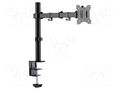 Monitor holder; 8kg; 17÷32"; Arm len: 390mm; for one monitor LOGILINK BP0097