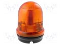 Signaller: lighting; continuous light; yellow; 826; 12÷240VDC WERMA 82630000