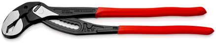 KNIPEX 88 01 400 Alligator® XL Pipe Wrench and Water Pump Pliers covered with non-slip plastic black atramentized 400 mm 88 01 400 4003773075844