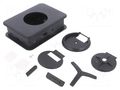 Enclosure: for computer; Raspberry Pi; black; X: 73mm; Y: 100mm TEKO TEK-CAM3.9