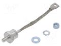 Diode: rectifying; 1kV; 150A; anode to stud; DO205AA,DO8; 1.47V VISHAY VS-150UR100D