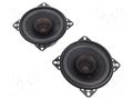 Car loudspeakers; one-way; 100mm; 40W; 90÷18000Hz; 4Ω; 88dB; 2pcs. CL ITALIA CL-018100DC