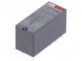 Relay: electromagnetic; SPDT; Ucoil: 110VDC; 16A; CR-P; max.250VAC ABB CR-P110DC1