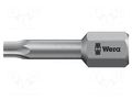 Screwdriver bit; Torx®; TX15; Overall len: 25mm; TORSION WERA WERA.05066308001