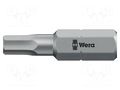 Screwdriver bit; Hex Plus key; HEX 3/8"; Overall len: 25mm WERA WERA.05135068001