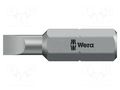 Screwdriver bit; slot; 8x1.2mm; Overall len: 25mm WERA WERA.05072063001