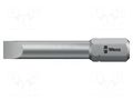 Screwdriver bit; slot; 6.5x1.2mm; Overall len: 41mm WERA WERA.05057223001