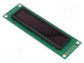 Display: OLED; graphical; 2.59"; 100x16; Dim: 116x37x9.8mm; blue RAYSTAR OPTRONICS REG010016FBPP5N01
