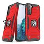 Wozinsky Ring Armor Tough Hybrid Case Cover + Magnetic Mount for Samsung Galaxy S22 + (S22 Plus) Red, Wozinsky 5907769319136 5907769319136