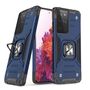 Wozinsky Ring Armor tough hybrid case cover + magnetic holder for Samsung Galaxy S22 Ultra blue, Wozinsky 5907769319198 5907769319198