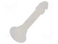 Assembly stud; polyamide 66; L: 22mm; latch/latch; natural; 8G821 DREMEC DR8G821V40887