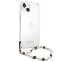 Guess GUHCP13SKPSWH iPhone 13 mini 5.4&quot; Transparent hardcase White Pearl, Guess 3666339025236 3666339025236