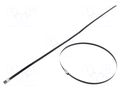 Cable tie; L: 360mm; W: 4.6mm; stainless steel AISI 304; 450N BM GROUP BMSC3745