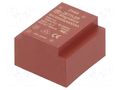 Transformer: encapsulated; 0.35VA; 230VAC; 6V; PCB; 24x16x23mm ZETTLER BV202S06003A