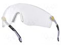 Safety spectacles; Lens: transparent; Classes: 1; LIPARI2; 34g DELTA PLUS DEL-LIPA2BLIN