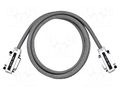 Test lead; GPIB; Len: 2m; grey; Shielding: shielded twofold GW INSTEK GTL-248