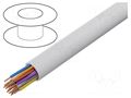 Wire; YTKSY; 10x2x0.5mm; telecommunication; wire; Cu; white BITNER BITNER-TS0011