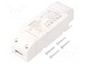 Power supply: switching; LED; 18W; 24VDC; 225÷750mA; 198÷264VAC TRIDONIC 87500932