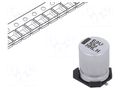 Capacitor: electrolytic; SMD; 10uF; 63VDC; 8x8x10mm; ±20% VISHAY MAL214097805E3
