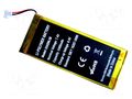 Rechargeable battery; Li-Poly; 2400mAh; 7.4V; 1pcs. SONEL WAAKU25