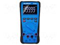 Digital multimeter; USB; LCD; 4,5 digit (20000); Temp: -20÷1000°C PEAKTECH PKT-P2040