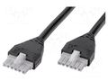 Cable; Mini-Fit Jr; female; PIN: 6; Len: 3m; 6A; Insulation: PVC; 1x6 MOLEX MX-215330-0630