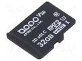 Memory card; industrial; 3D aSLC,microSDHC; 32GB; -25÷85°C APRO SPMSD032G-PTCT5AS