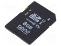 Memory card; industrial; MLC,SDHC; 8GB; -25÷85°C; PHANES-F APRO SPSDH008G-PFCSM