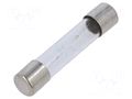 Fuse: fuse; 1A; 250VAC; time-lag; glass; 6.3x32mm; TSA; brass OPTIFUSE TSA-1A