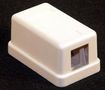 2 Port White Surface Mount Keystone Box SMBW-2/NP-JS2W