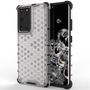 Honeycomb case armored cover with a gel frame for Samsung Galaxy S22 Ultra transparent, Hurtel 5907769339851 5907769339851