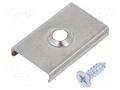 Flexible mounting plate U; natural; 20pcs; stainless steel TOPMET TOP.76620000