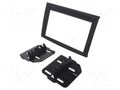 Radio frame; Kia; 2 DIN; matt black METRA RAM-40.692