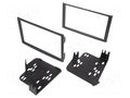 Radio frame; Honda; 2 DIN; black METRA RAM-40.742