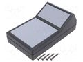 Enclosure: desktop; TENCLOS PULPIT; X: 85mm; Y: 145mm; Z: 55mm; ABS TEKO 680-B.9