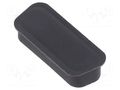 Protection cover; black AMPHENOL COMMUNICATIONS SOLUTIONS 70524BLF