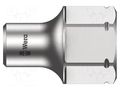 Socket; 6-angles,socket spanner; HEX 4.5mm; 1/4" WERA WERA.05003666001