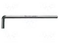 Wrench; Hex Plus key; HEX 3mm; Overall len: 126mm; steel; long WERA WERA.05021615001