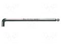 Wrench; Hex Plus key,spherical; HEX 10mm; Overall len: 219mm WERA WERA.05022048001