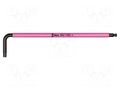Wrench; Hex Plus key,spherical; HEX 3mm; Overall len: 123mm; long WERA WERA.05022200001