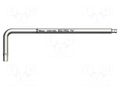 Wrench; inch,Hex Plus key,spherical; HEX 1/4"; stainless steel WERA WERA.05022716001