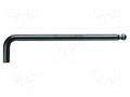 Wrench; Hex Plus key,spherical; HEX 2mm; Overall len: 100mm; long WERA WERA.05027102001